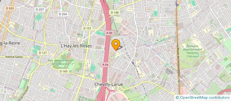 localisation de l'entreprise EL BARAKA  L'HAY-LES-ROSES