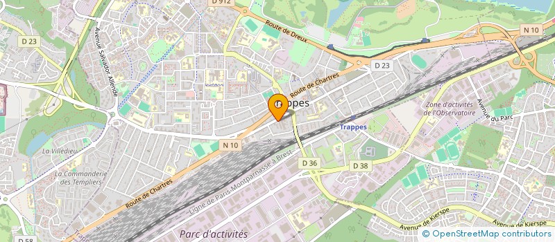 localisation de l'entreprise EL-BARAKA à TRAPPES