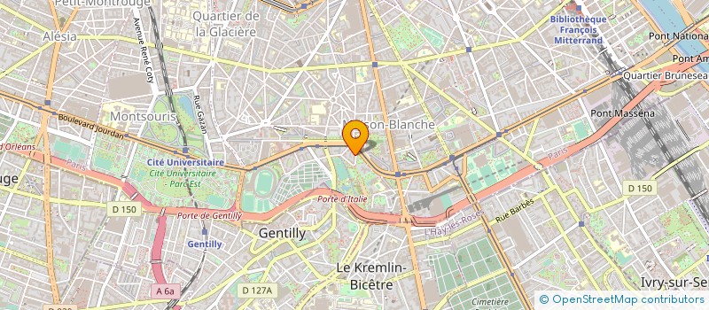 localisation de l'entreprise EL BARAKA  PARIS