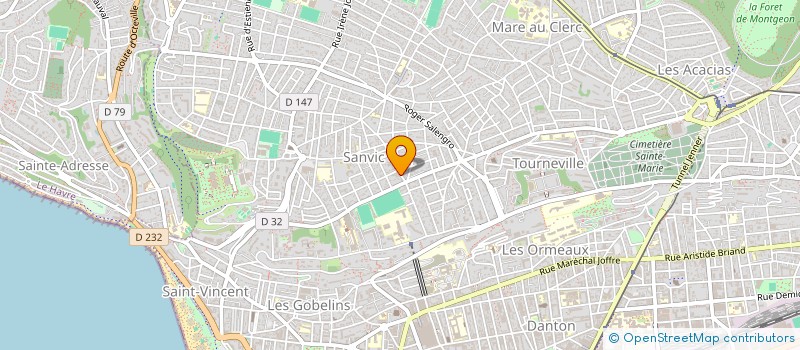 localisation de l'entreprise EL BARAKA à LE HAVRE