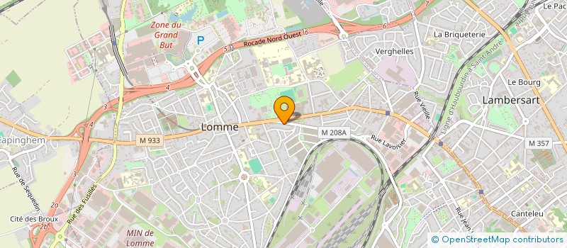 localisation de l'entreprise EL BARAKA à LILLE