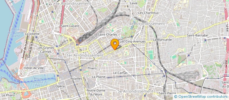 localisation de l'entreprise EL BARAKA à MARSEILLE