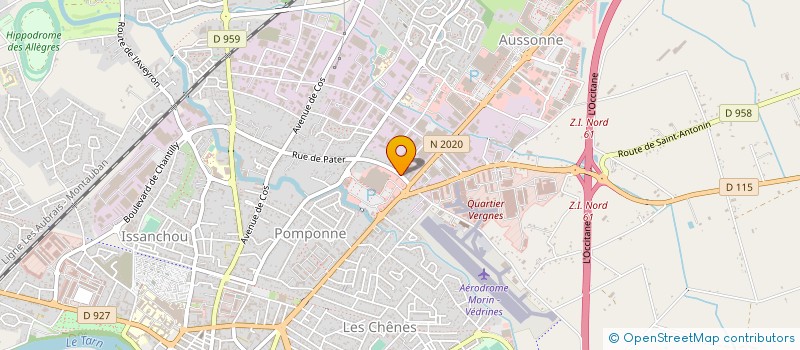 localisation de l'entreprise EL BARAKA MALL à MONTAUBAN
