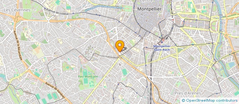 localisation de l'entreprise EL BARBER à MONTPELLIER