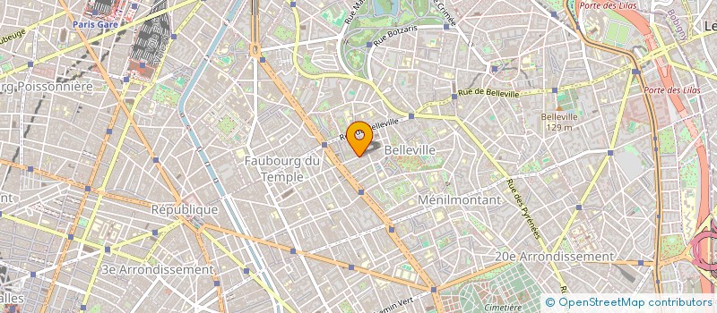 localisation de l'entreprise EL BARNOUSSI SAS  PARIS