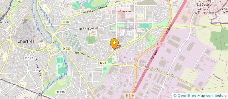 localisation de l'entreprise EL BAROUDI à CHARTRES