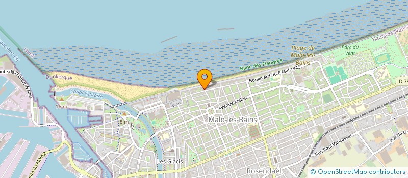 localisation de l'entreprise EL BARRIO CAFE à DUNKERQUE