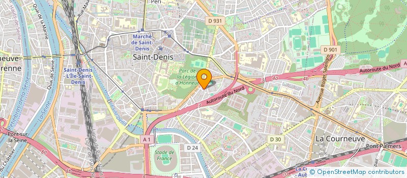 localisation de l'entreprise EL BATTAT PRESSE IMPRIMERIE PUBLICATION  SAINT-DENIS