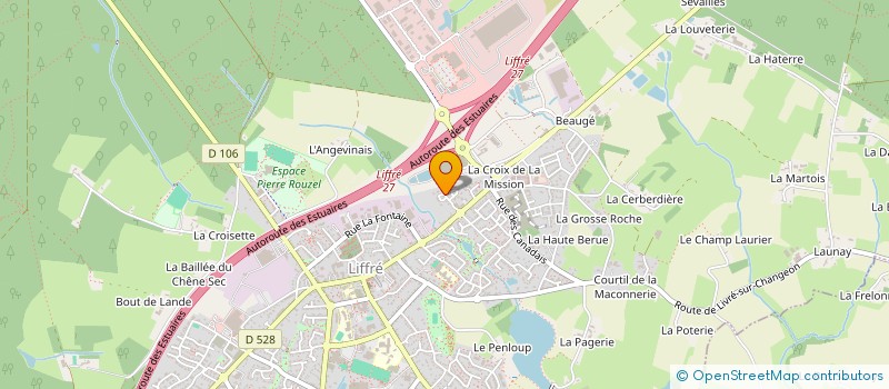 localisation de l'entreprise EL  BETHEL  LIFFRE