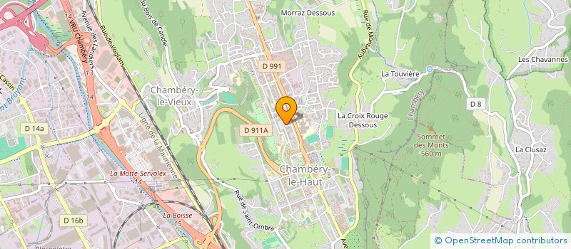 localisation de l'entreprise EL BETHEL, LA MAISON DE DIEU, UNE MAISON POUR TOUS  CHAMBERY