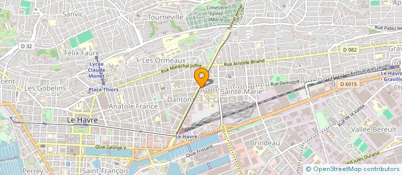 localisation de l'entreprise EL BIBANE à LE HAVRE