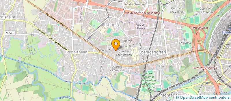 localisation de l'entreprise EL BOUAYADI INVEST à STRASBOURG