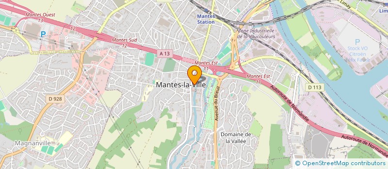 localisation de l'entreprise EL'BOUGE à MANTES-LA-VILLE