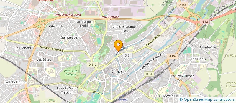 localisation de l'entreprise EL BOUKARI DELTA à DREUX