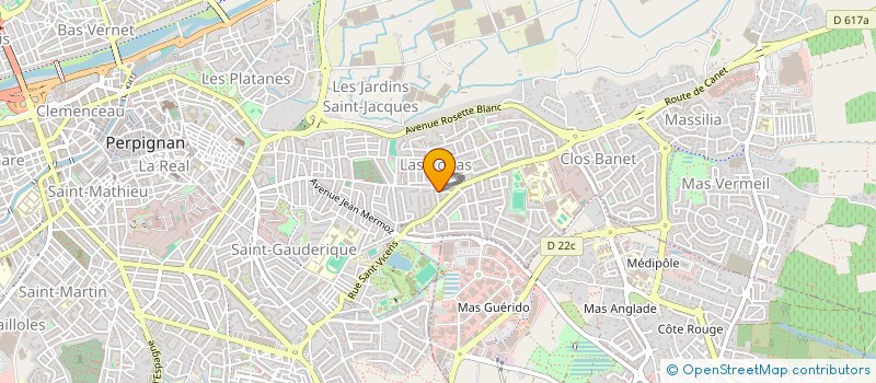 localisation de l'entreprise EL BOULIFI  PERPIGNAN