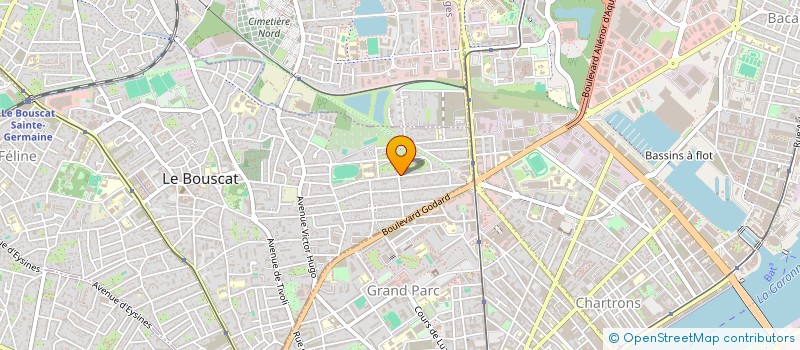 localisation de l'entreprise EL BOUSCAT  LE BOUSCAT