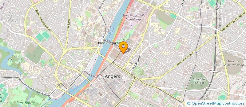 localisation de l'entreprise EL BRIGHT  ANGERS