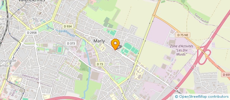 localisation de l'entreprise EL BRIK à MARLY