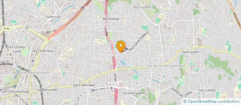 localisation de l'entreprise EL BRUNES 1 à MARSEILLE