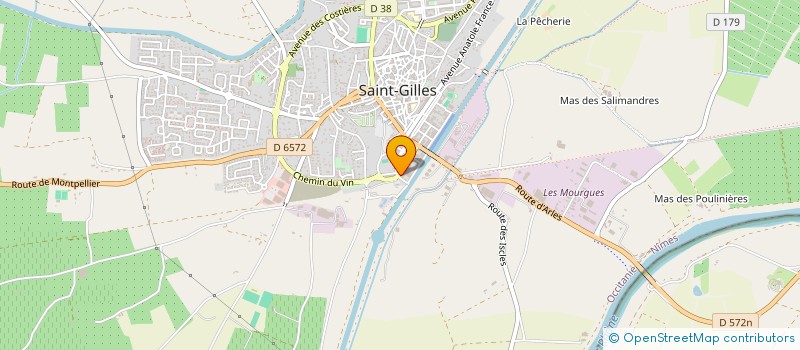 localisation de l'entreprise EL BUEN SAZON à SAINT-GILLES