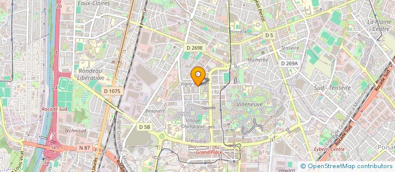 localisation de l'entreprise EL CALIENTE à GRENOBLE