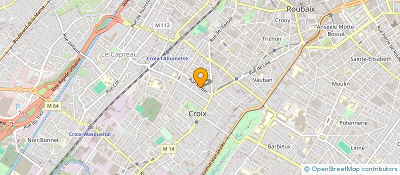 localisation de l'entreprise EL CAMINO  CROIX