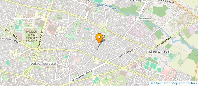 localisation de l'entreprise EL CAMINO PARENTS à PAU