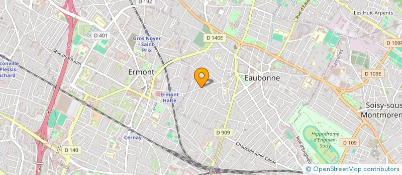 localisation de l'entreprise EL CAMOC à EAUBONNE