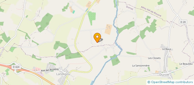 localisation de l'entreprise EL CAPITAN à ATHIS-VAL DE ROUVRE