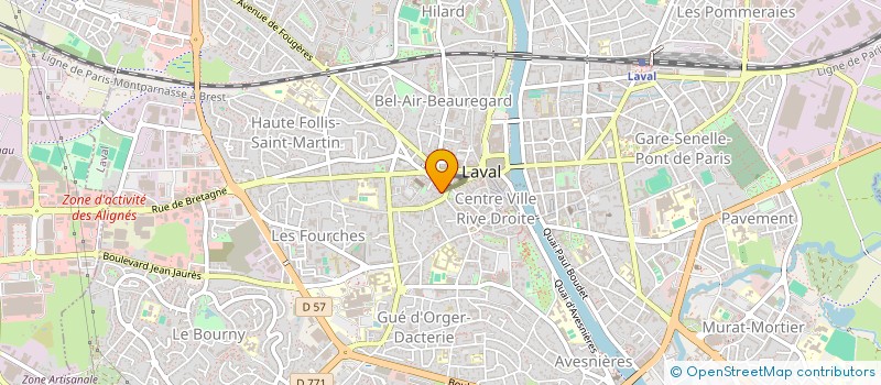 localisation de l'entreprise EL CASA GASTRO à LAVAL