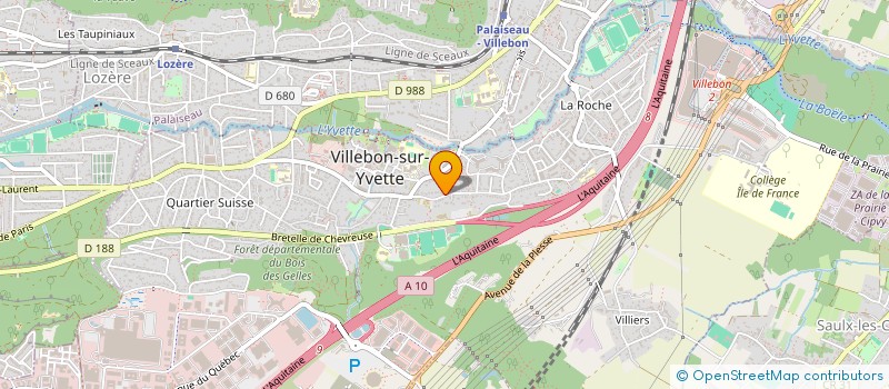 localisation de l'entreprise EL CASTILLO à VILLEBON-SUR-YVETTE