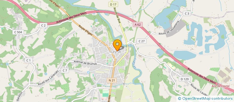 localisation de l'entreprise EL CATALA I LA ISA  LAYRAC