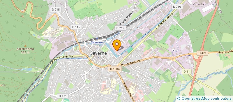 localisation de l'entreprise EL CEVICHE  SAVERNE