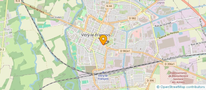 localisation de l'entreprise EL CHAMI à VITRY-LE-FRANCOIS