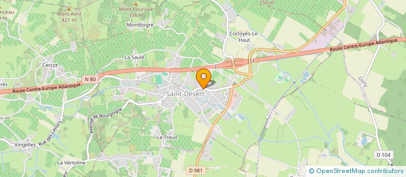 localisation de l'entreprise EL CHASQUI T.J. à CHALON-SUR-SAONE