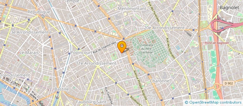 localisation de l'entreprise EL CHE  PARIS