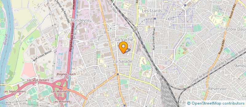 localisation de l'entreprise EL CHIVITO FRANCHISE  TOULOUSE