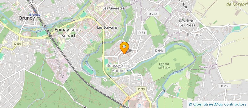 localisation de l'entreprise EL COMERCIO à BOUSSY-SAINT-ANTOINE