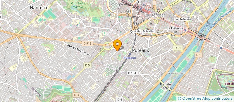 localisation de l'entreprise EL CONCEPT  PUTEAUX