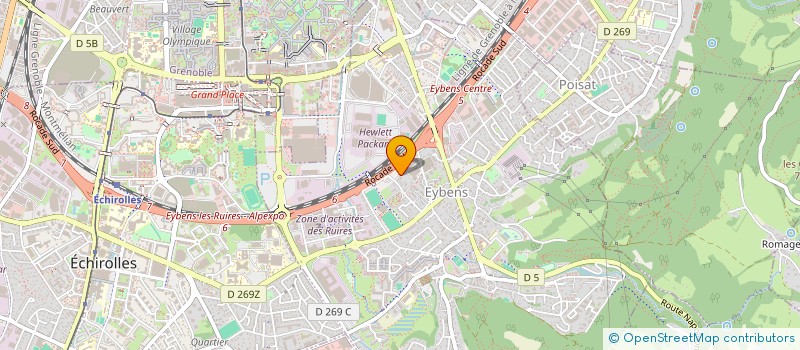 localisation de l'entreprise EL CONDOR  EYBENS