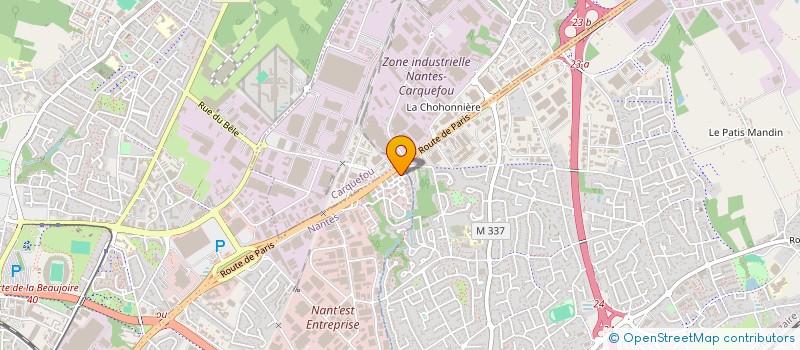 localisation de l'entreprise EL CONSEILS à NANTES