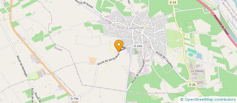 localisation de l'entreprise EL CORTIJO  CABANNES