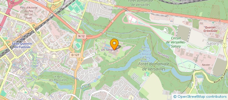 localisation de l'entreprise EL CV 01  GUYANCOURT