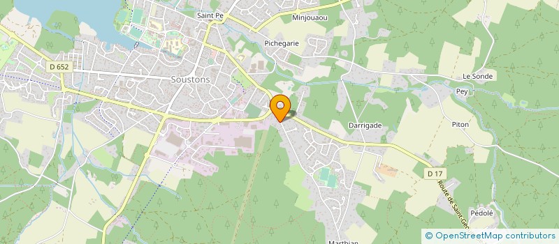 localisation de l'entreprise EL DADEOLCA à SOUSTONS