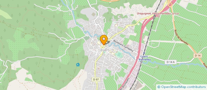 localisation de l'entreprise EL DAURADO à PIERREFEU-DU-VAR