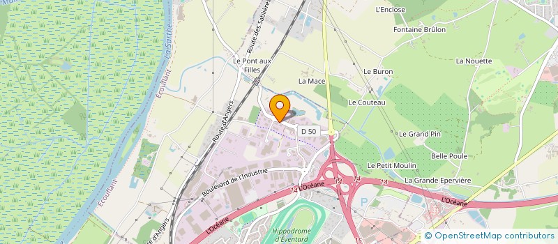 localisation de l'entreprise EL DIABLO  ANGERS