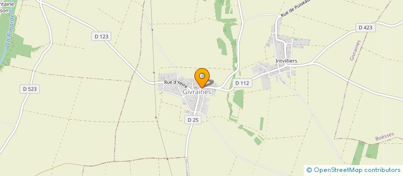 localisation de l'entreprise EL DORADO à GIVRAINES