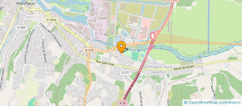 localisation de l'entreprise EL DORADO  LA RIVIERE-SAINT-SAUVEUR