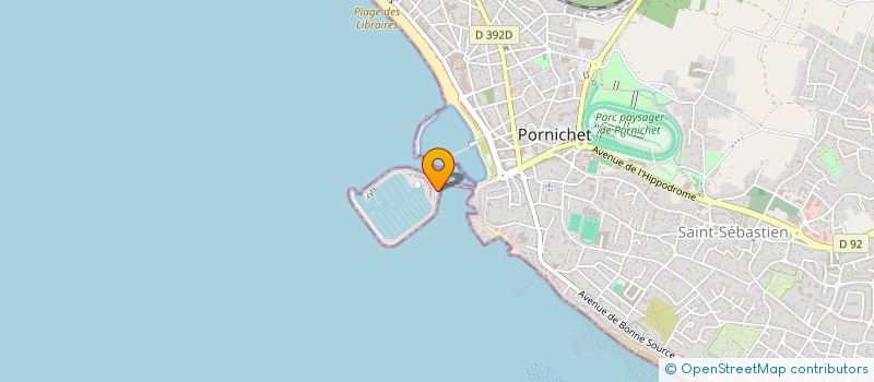 localisation de l'entreprise EL DORADO CLUB  PORNICHET