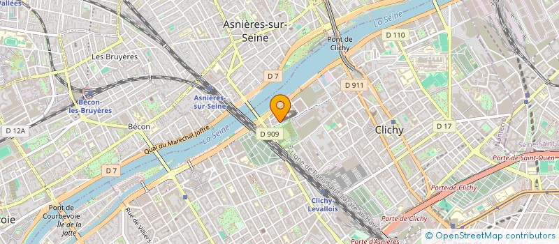 localisation de l'entreprise EL DOS RENOV à GENNEVILLIERS